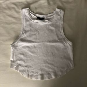 Forever 21 white racer tank